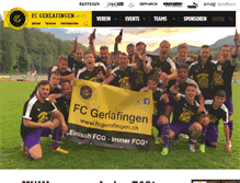 Tablet Screenshot of fcgerlafingen.ch